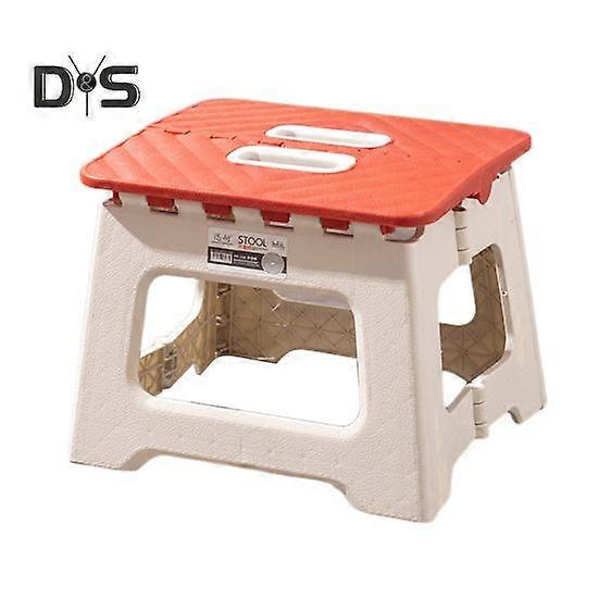 Folding Step Stool Portable Lightweight Heavy Duty Steel Holds Up to 300Lbs Outdoor Camping Hunting Picnic Fishing Mini Collapsible Chair Seat