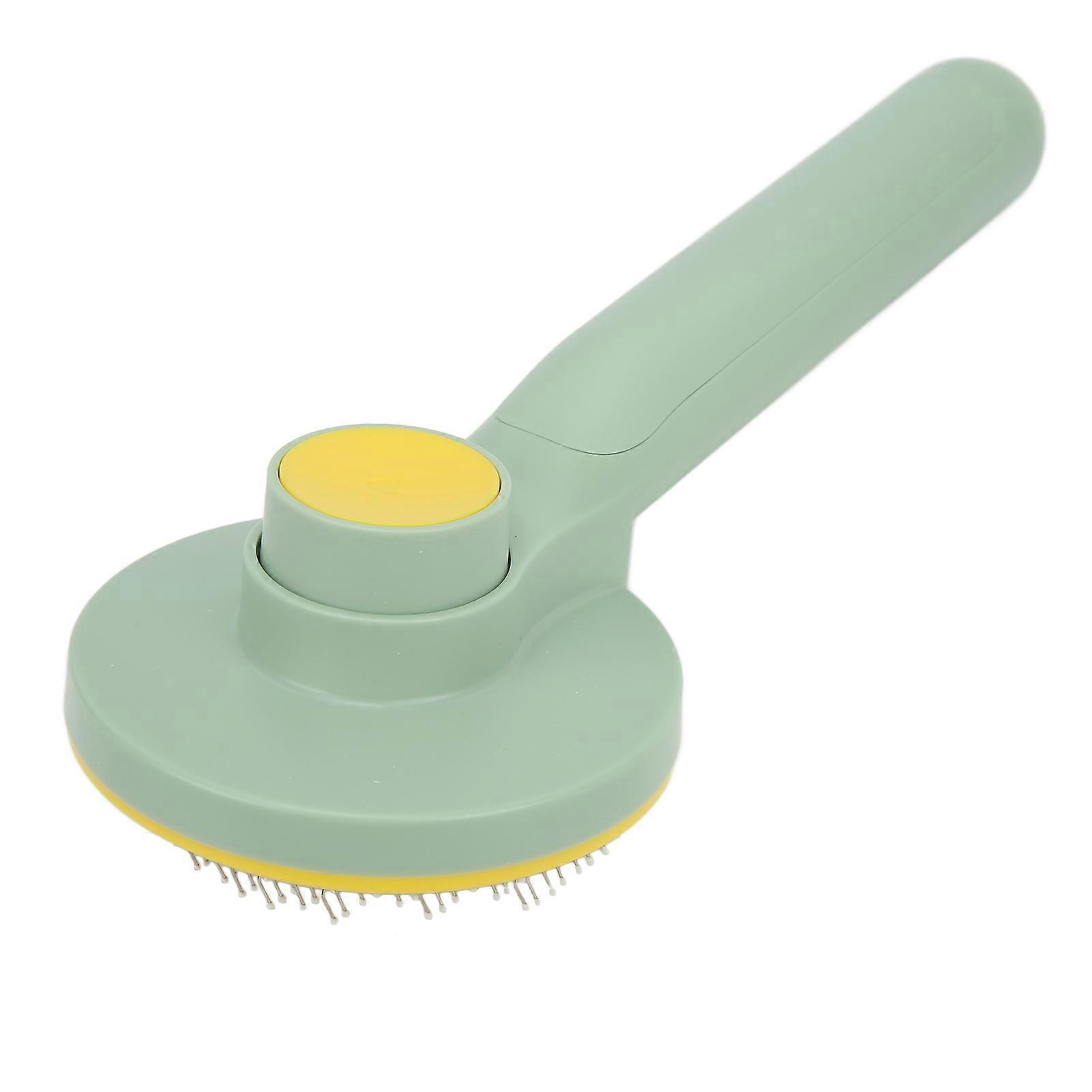 Self-Cleaning Cat Slicker Brush Round Needle Pet Grooming Comb for Dogs Pigs