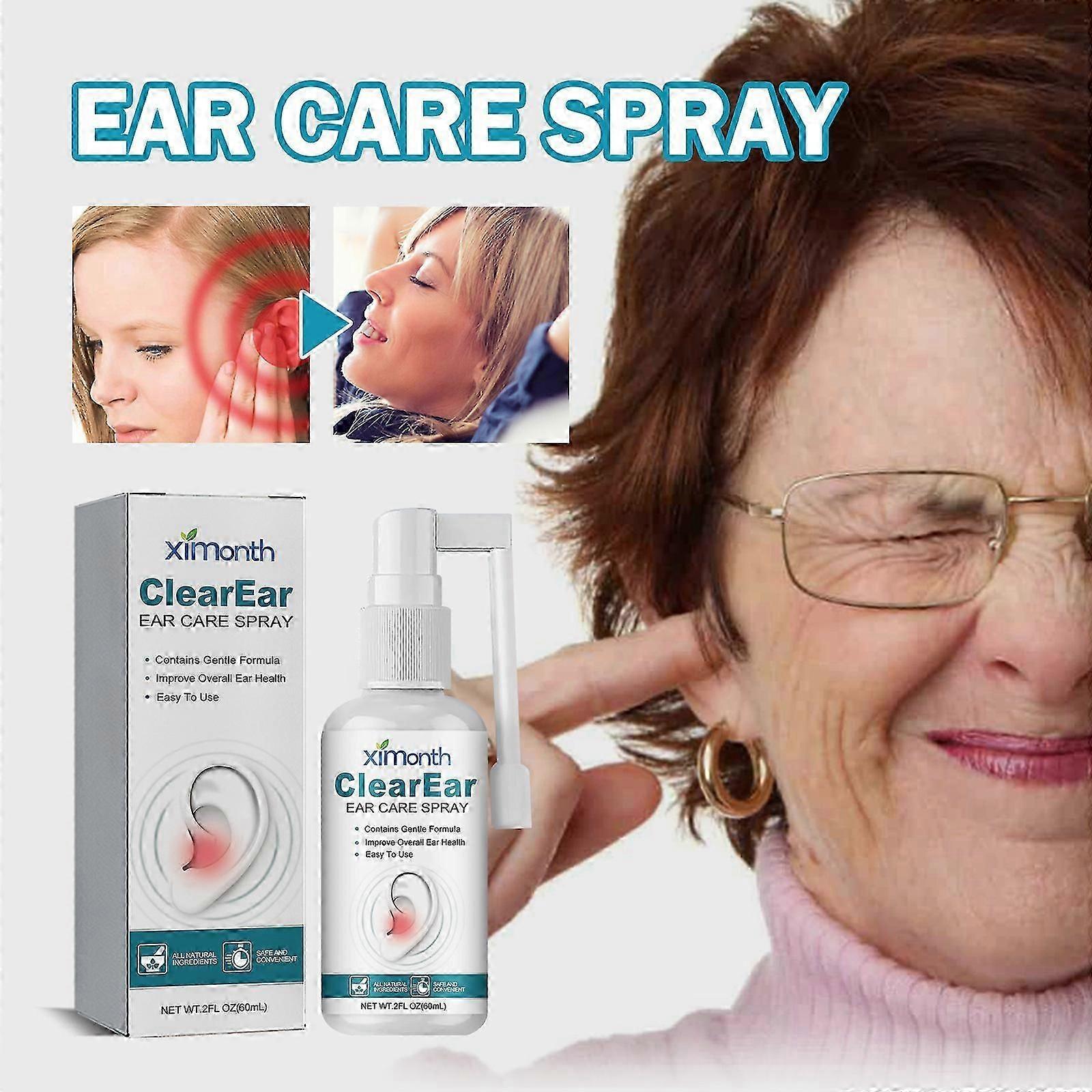 Ear Tinnitus Sprays,Effective Tinnitus Relief Spray,Tinnitus Relief for Ringing Ears,Ear Ringing Spray,Tinnitus Treatment,Ear Ringing Treatment Oil,Ea
