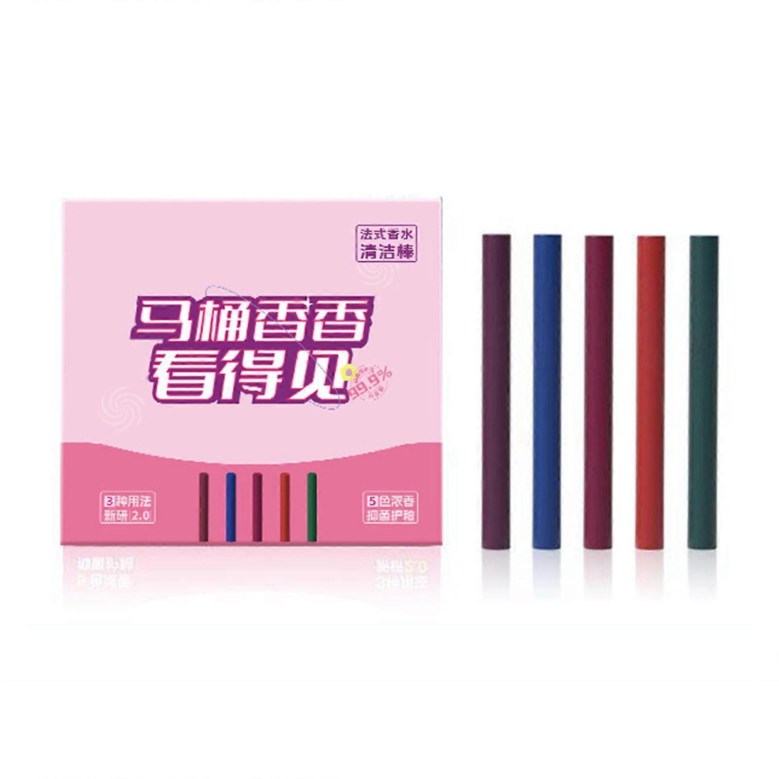 Multi-functional Concentrated Toilet Cleaning Sticks Toilet Tank Cleaner Cleaning Perfumes Stick for Home Cleaning
