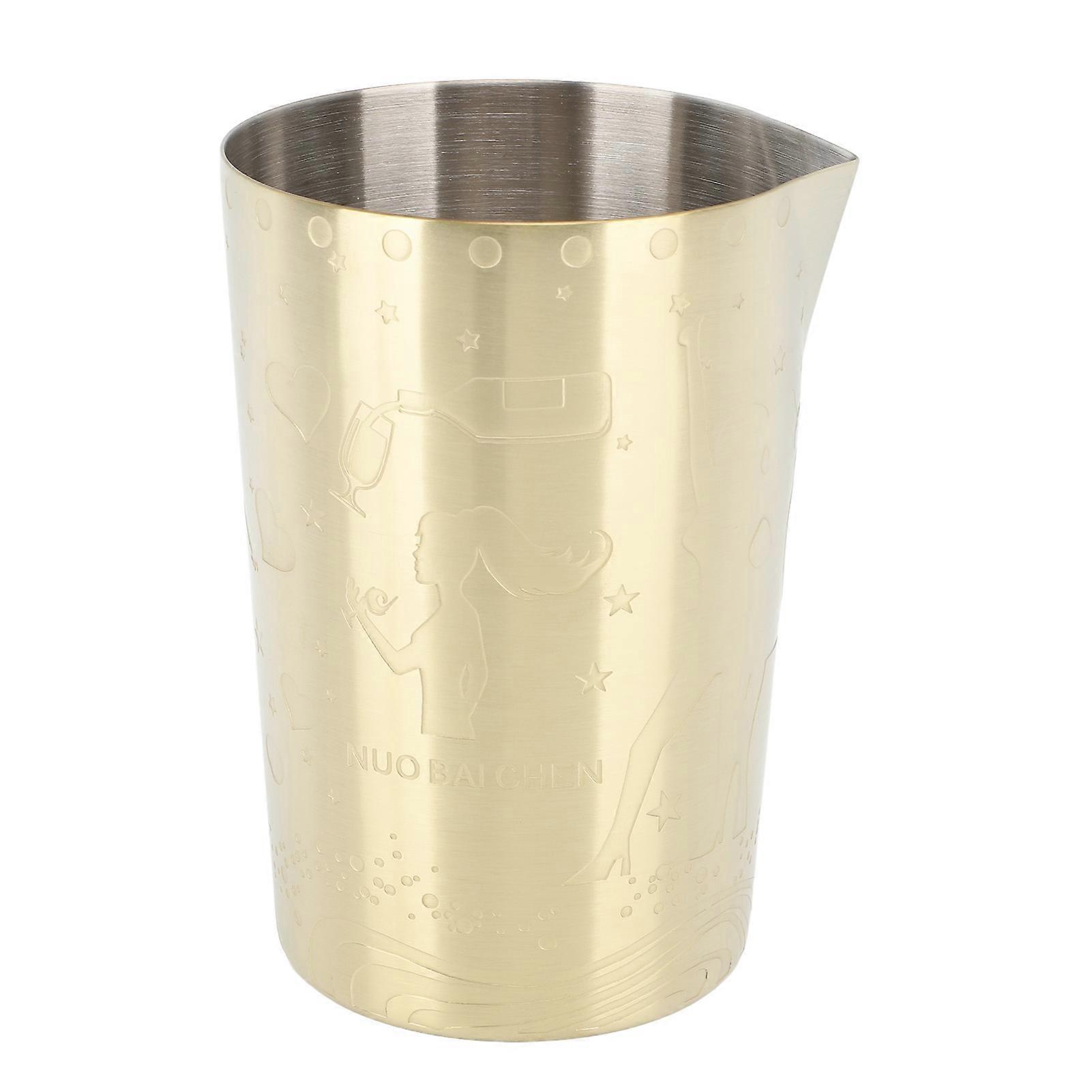 Milk Frothing Pitcher 304 Stainless Steel Rust Proof Multipurpose 840ml Capacity Frother Cup Jug for Bar Home Coffee Shop Style4