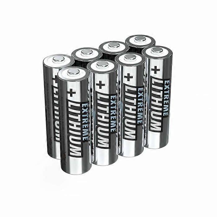 4+4 ANSMANN EXTREME LITHIUM AA SÖT STORPACK...