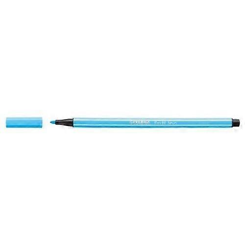 Felt-tip pen - STABILO - AQUACOLOR - Pack of 10 - Fine tip - Blue