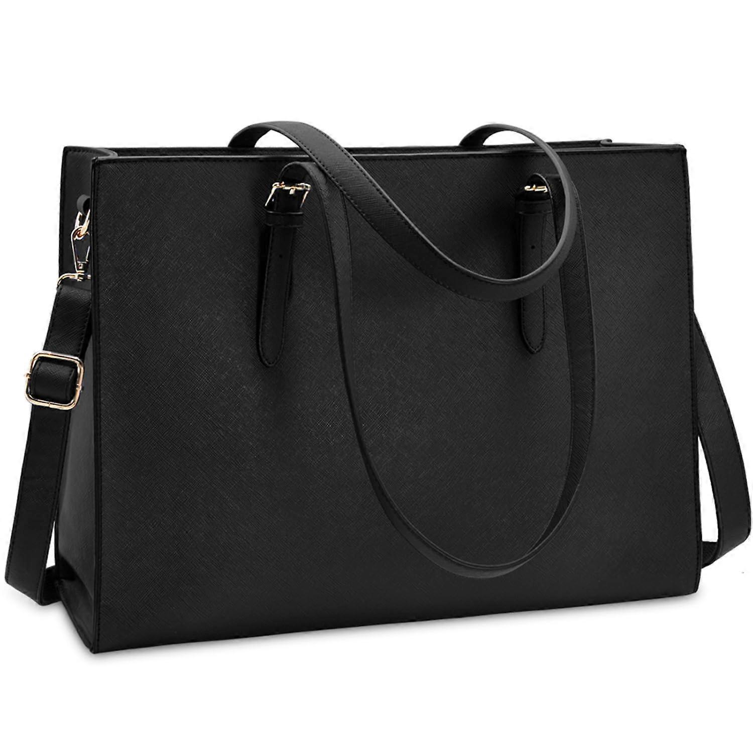 Leather Laptop Bag for Business Office Work