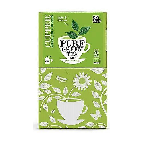 Organic green tea infusion 250 infusion bags