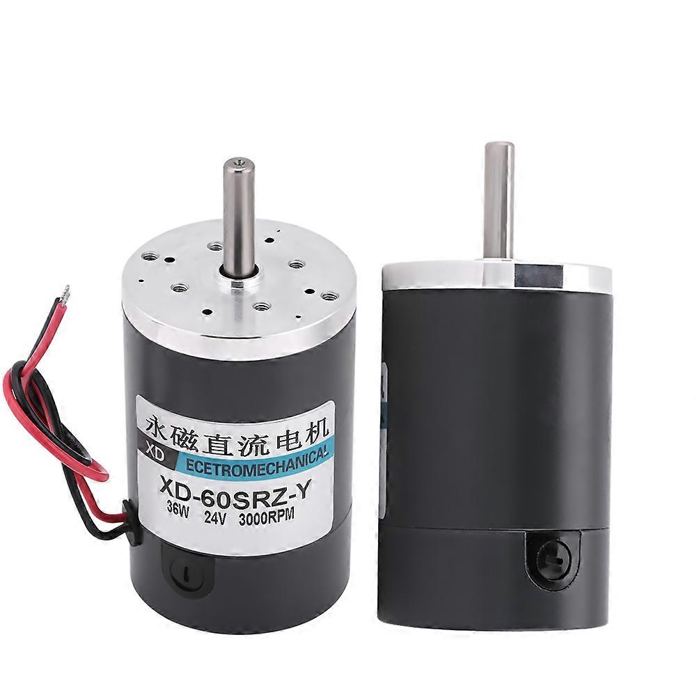 36W Permanent Magnet High Speed Large Torque Adjust Speed CW/CCW DC ...