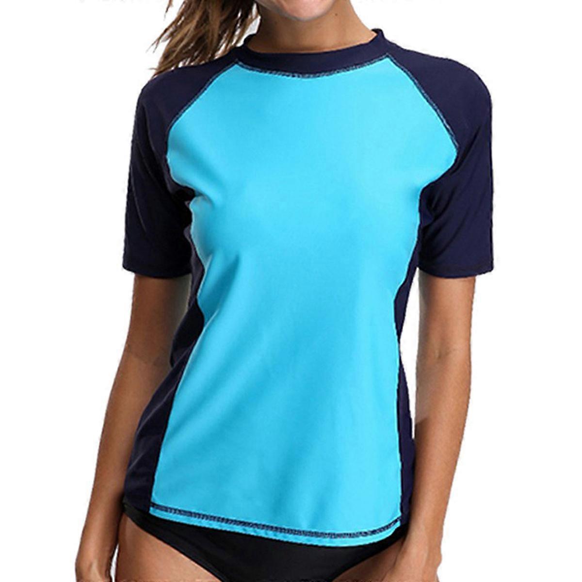 Dames Actieve Solid Workout Top Sports Swim Tee voor dames