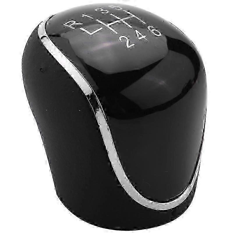 6 Speed PU Leather Gear Shift Knob for Ford Mondeo S-Max C-Max Focus Kuga Transit SZ