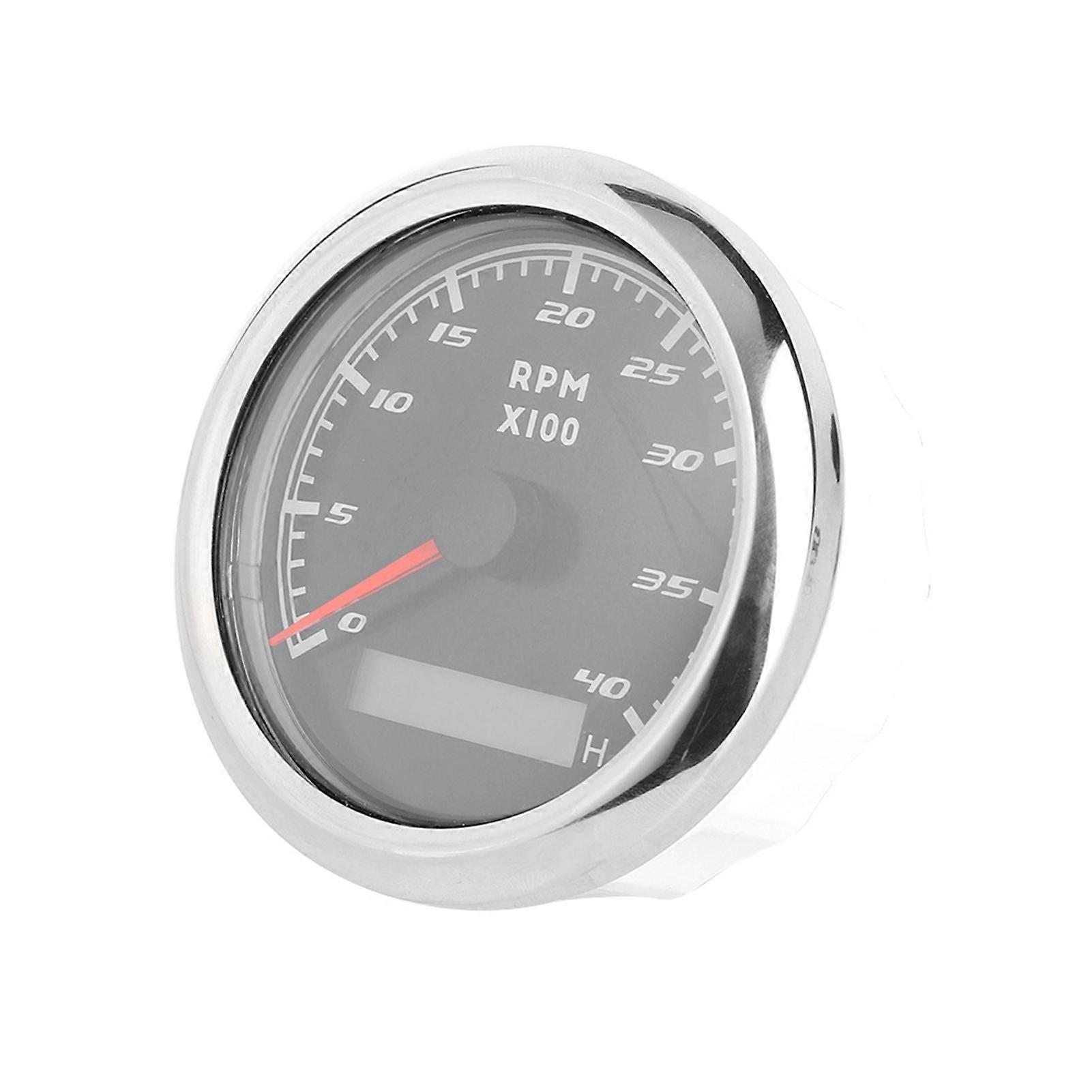 IP67 Waterproof Marine Tachometer for Boats and Cars - Easy Install & Anti-Fog Display
