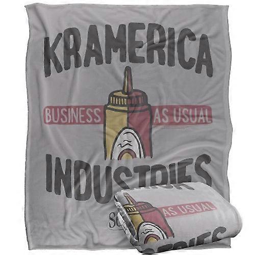 Seinfeld Kramerica Industries Blanket