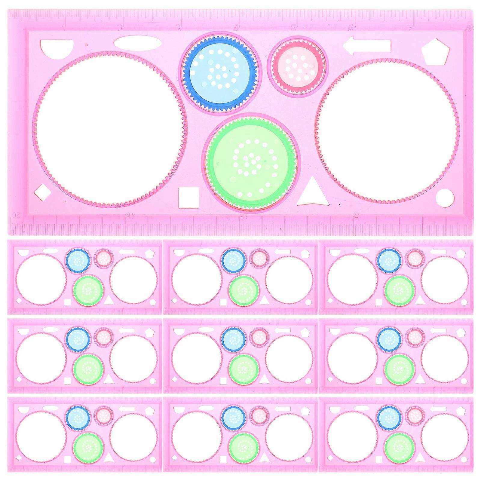 10pcs Multifunctional Creative Drawing Kit for Interactive Learning and Parent Child Communication, Assorted Colors