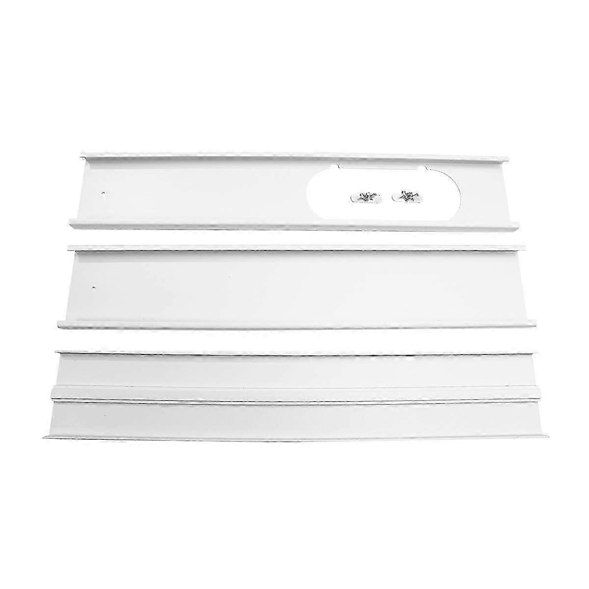 Portable Adjustable AC Window Kit with Slide Bracket & Mounting Plate for Air Conditioners