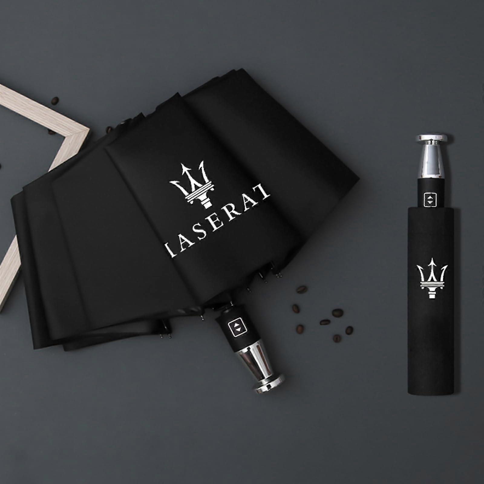 Car Automatic Folding Umbrella for Maserati Shamal Karif Racing Compact Travel Accessory All-Weather Durable Design