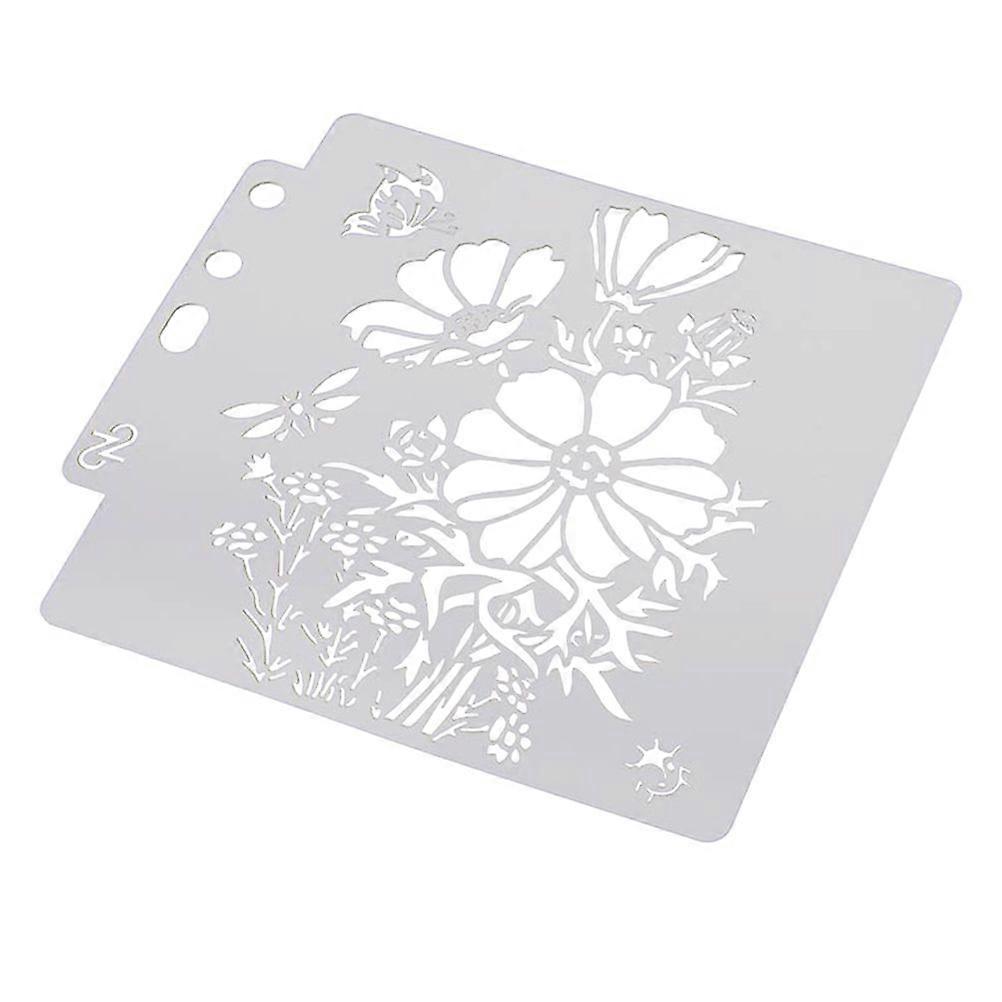 Drawing Stencil Assorted Patterns Hollow Out Art Painting Template for Craft Scrapbooking DIY Cake Decor (S60)