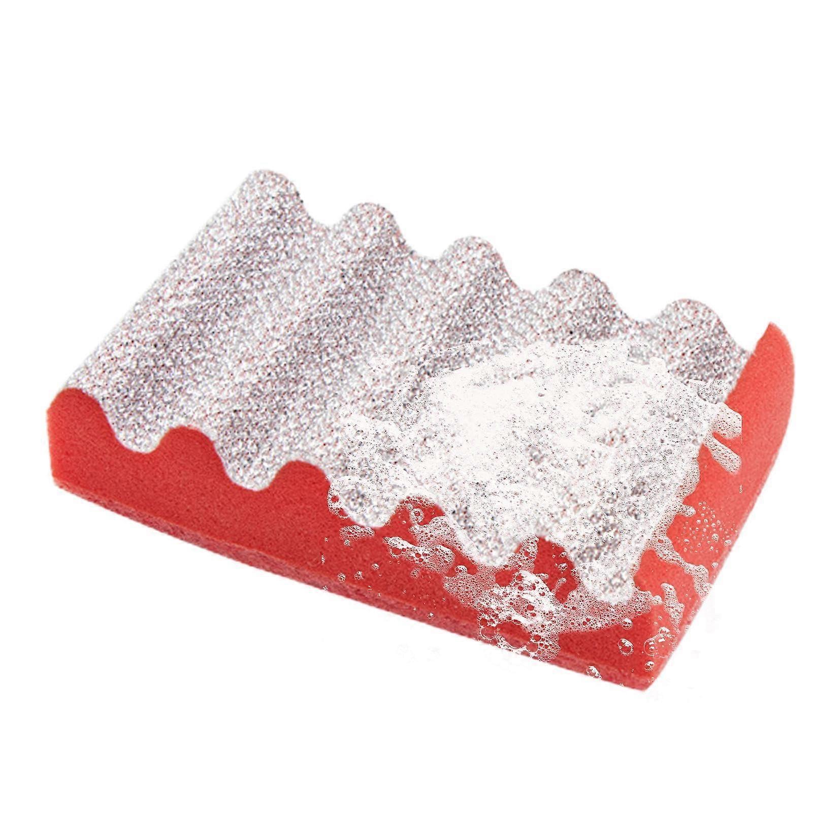 Mesh Grill Scrubber Sponge  BBQ Wire Grill Cleaning Sponge  Safe Grill Brush