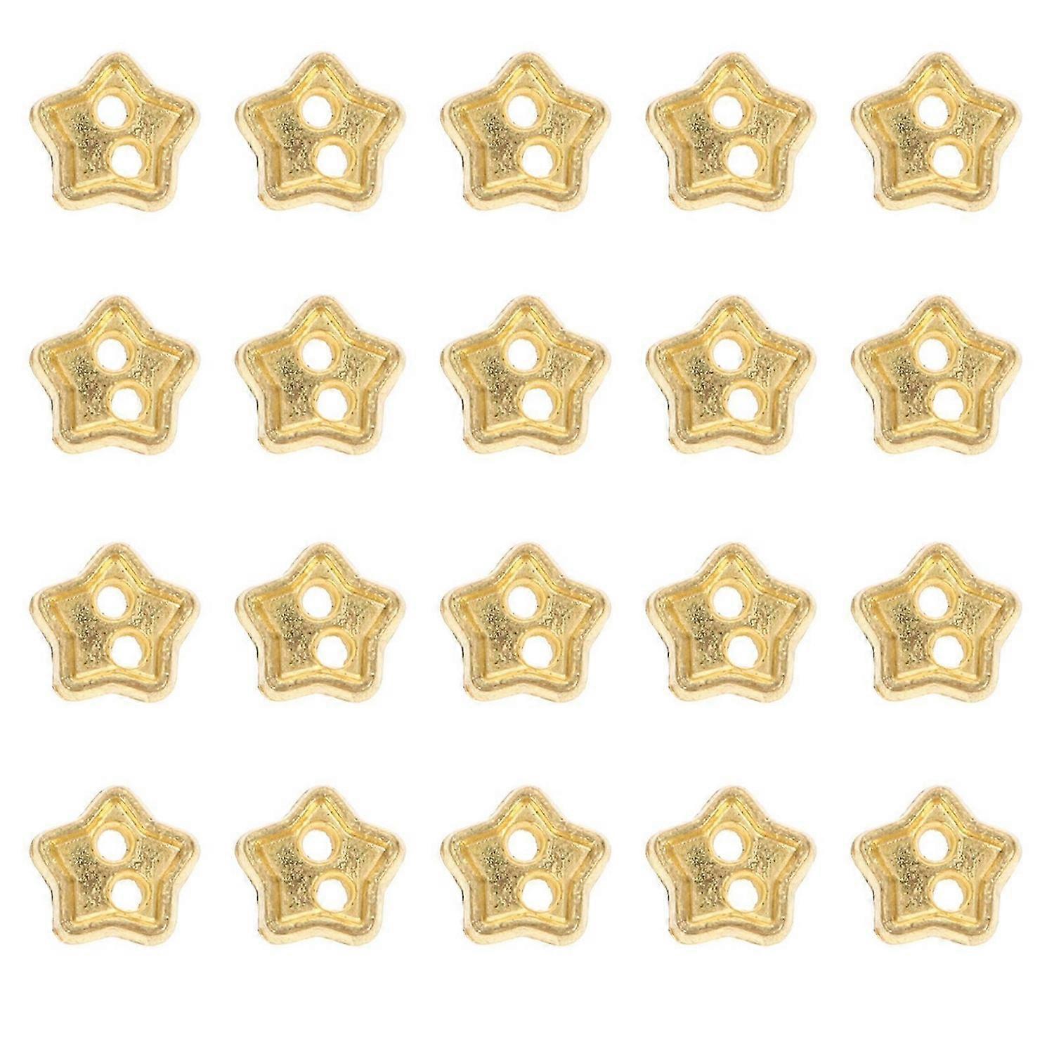 100 Pcs Stuffed Animals Kids Diy Art Button Doll Clothes Button Tiny Button