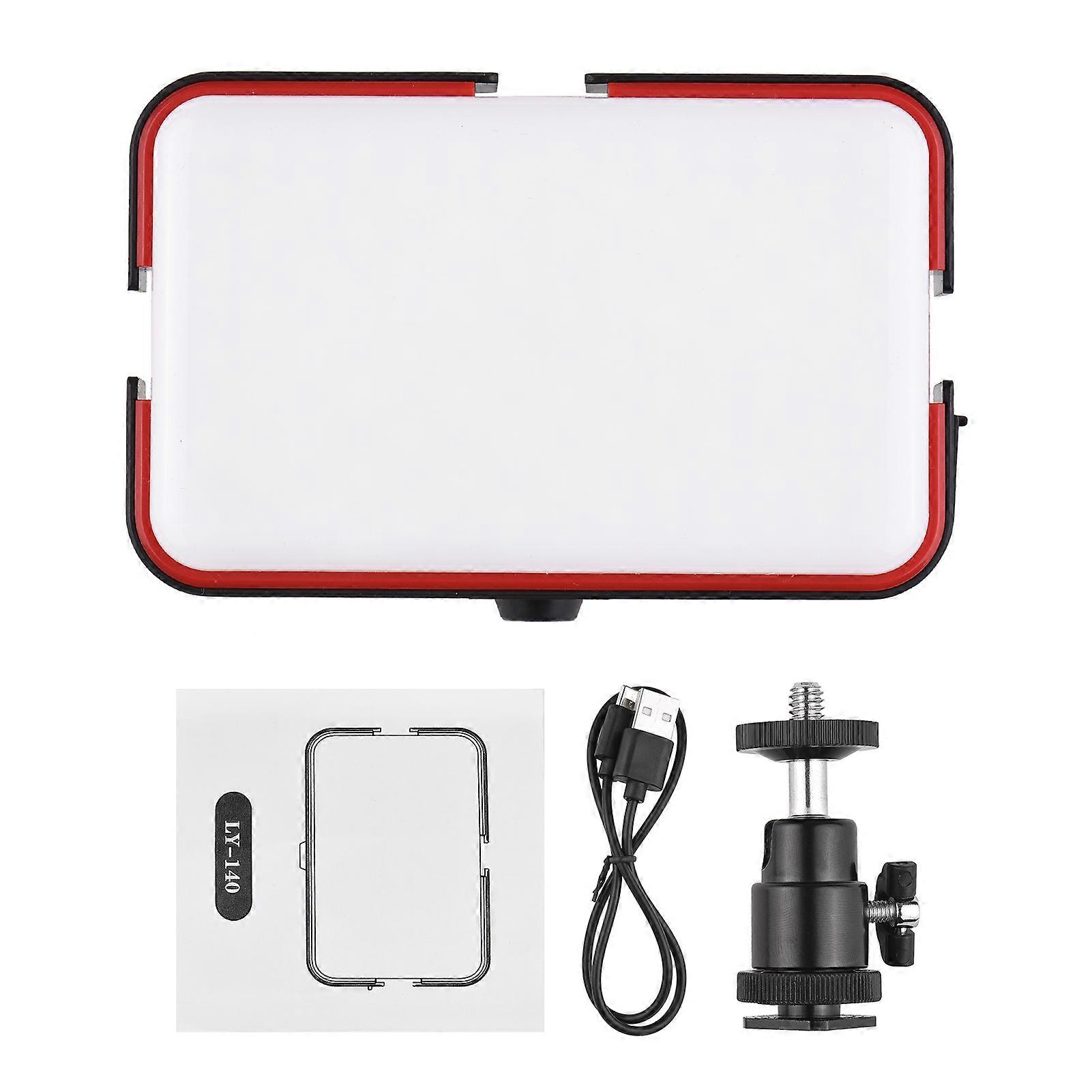 Vlog LED Camera Light - Mini LED Panel with Adjustable Color, Shoe Mounts & IP63 Rating