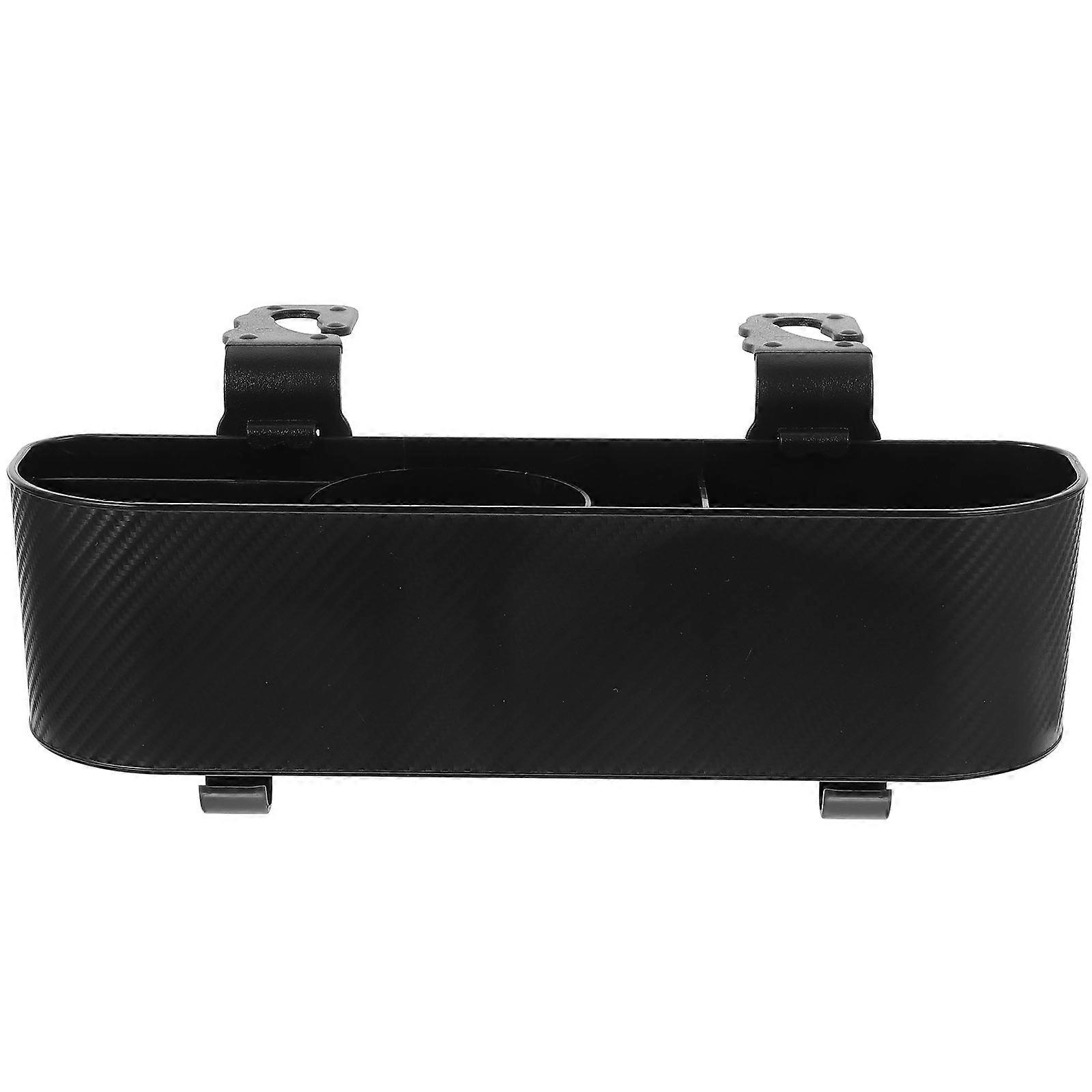 Car Seat Back Organizer with Cup Holder Hanging Storage Box for Water Bottles, Tissues, and Essentials Multi Functional Car Storage Tray for Easy