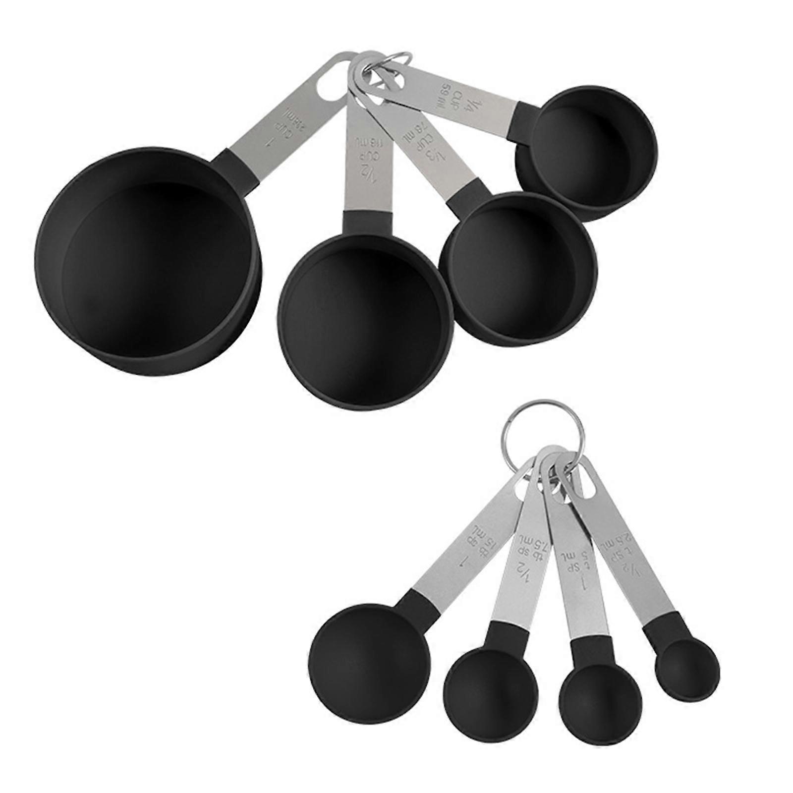 8Pcs Portable Measuring s Set with Marked for Spices