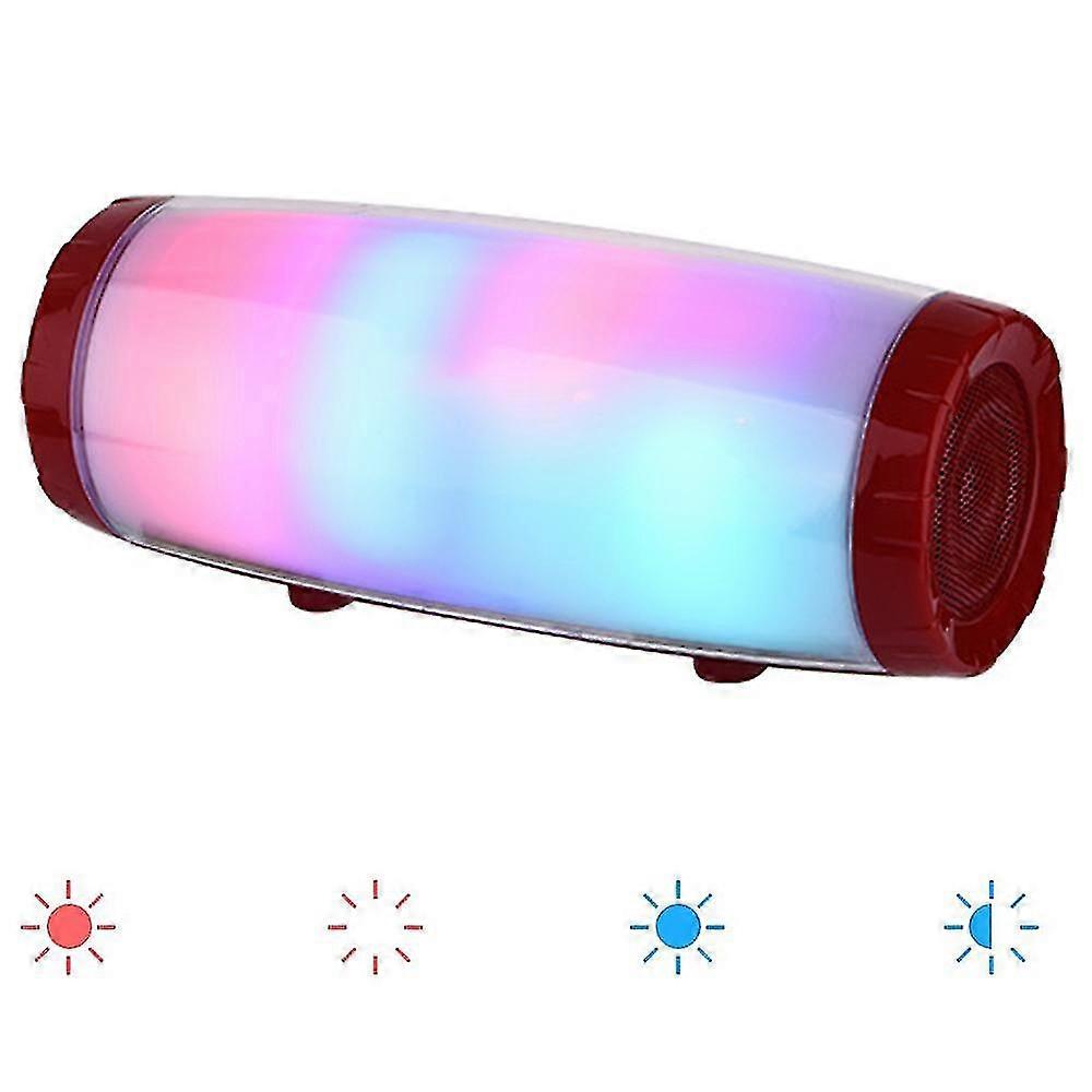 Colorful Lights Wireless Bluetooth Speaker Subwoofer--