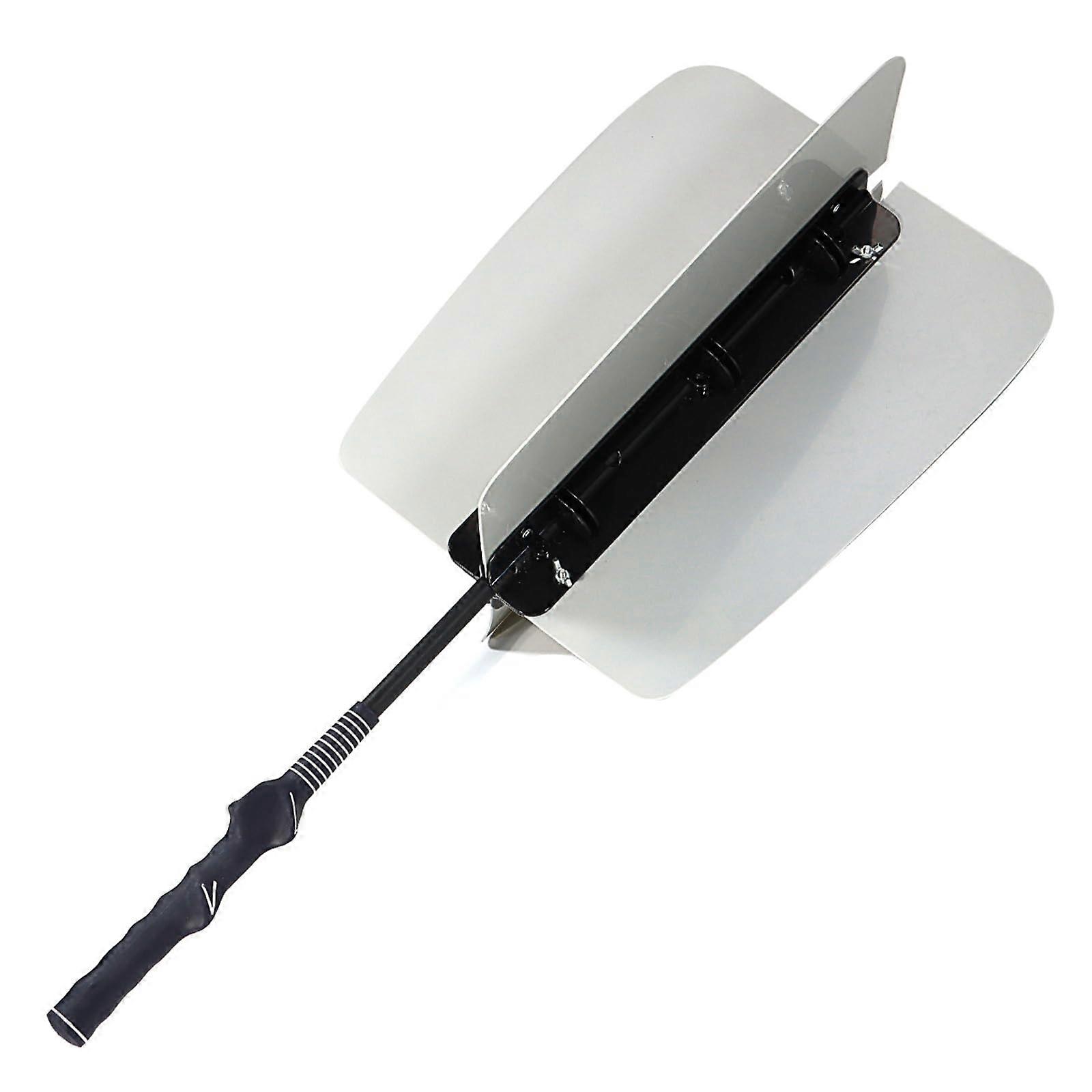 Golf Swing Trainer Swing Trainer Training Swing Fan Exercise Golf Fan Trainer Swing Grip Practice Handle GRAU