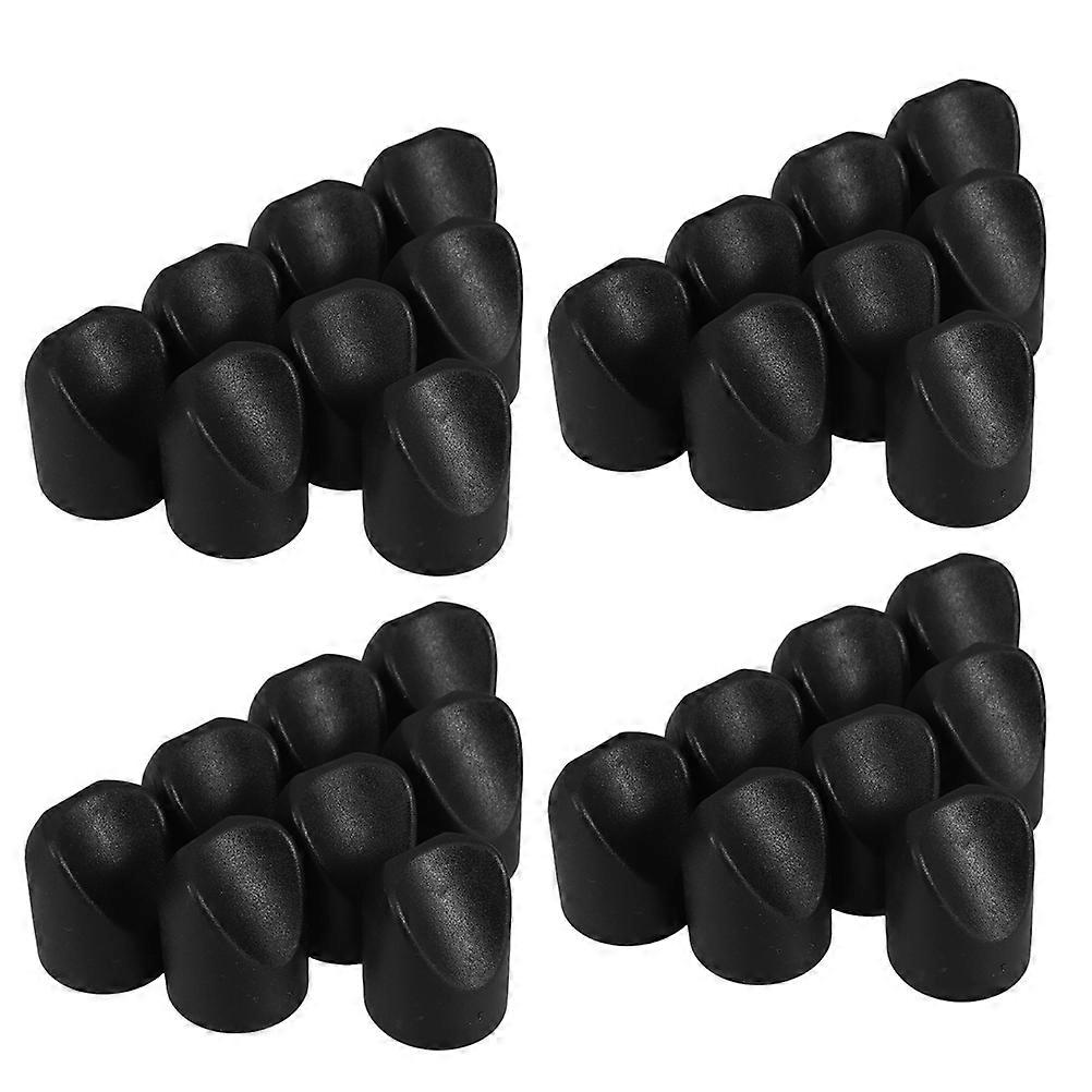 48pcs Heavy Duty Nylon Chair Stabilizer Caps for Metal Folding Chairs – Durable Replacement End Caps for Easy Installation and Enhanced Stability