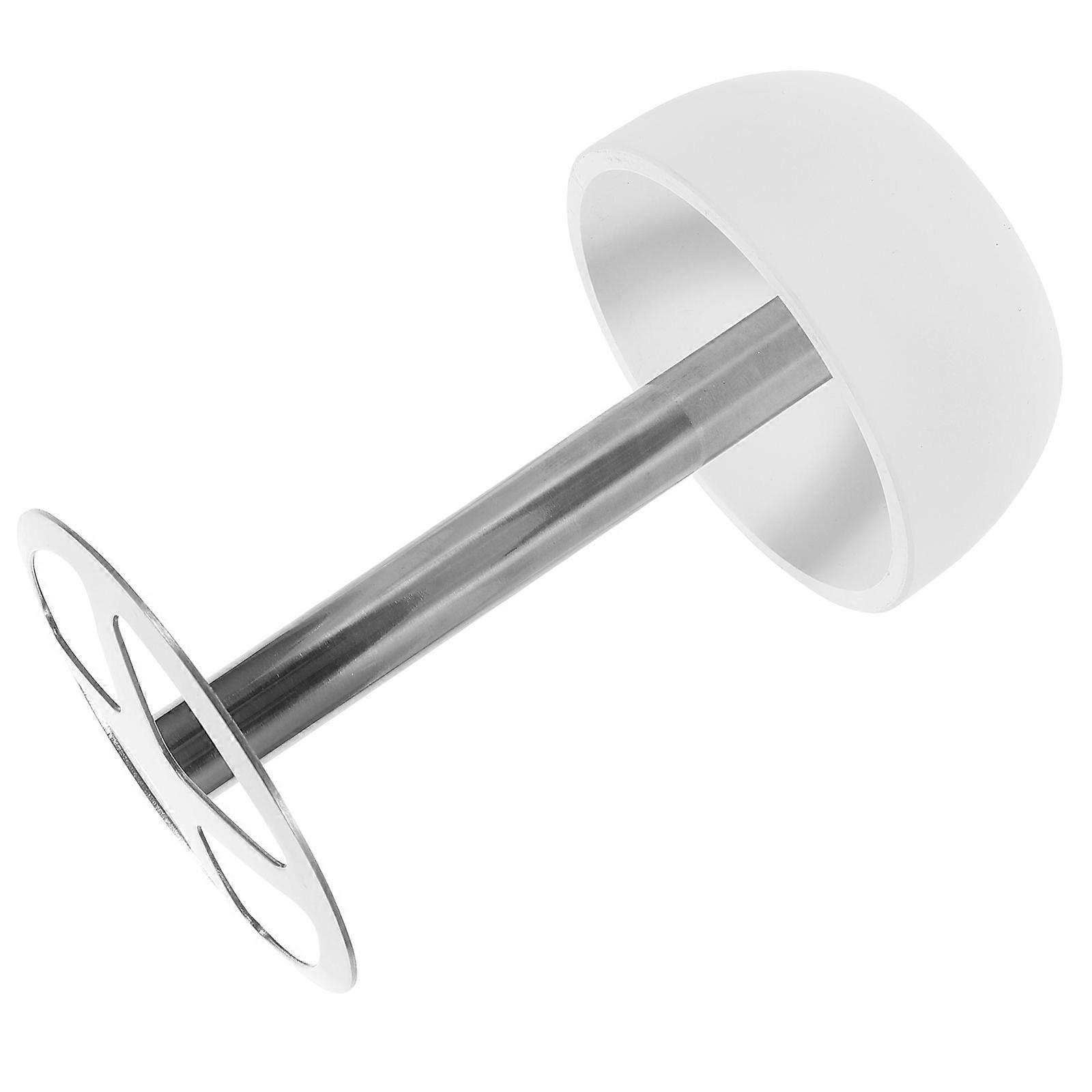 Small Toothbrush Holder 304 Stainless Steel Bathroom Countertop Stand Home Use Rectangular Shape 1Pack