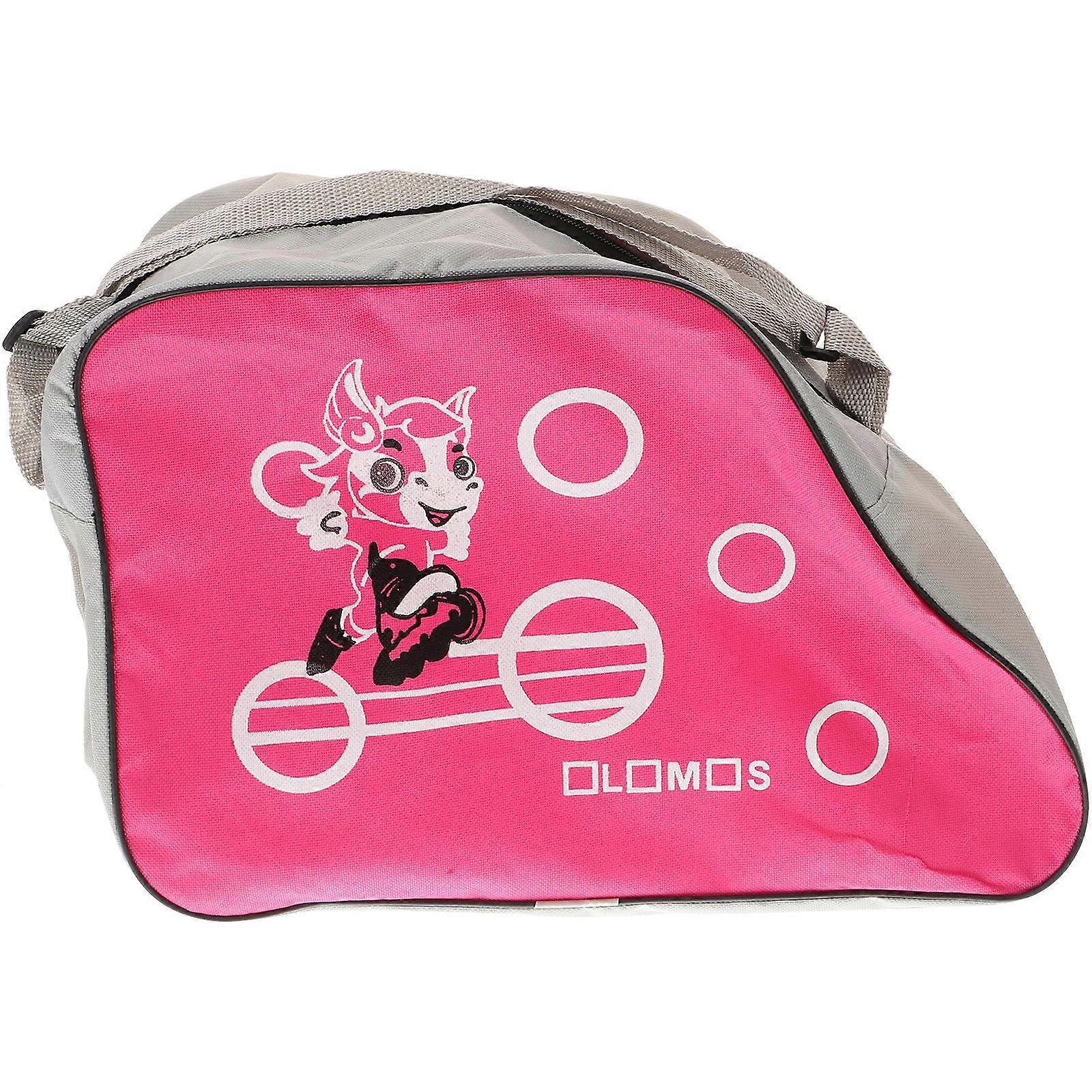 Figure Skating Shoes Carry Bags Pink Roller Skating Inline Skating Trekking 1Pcs