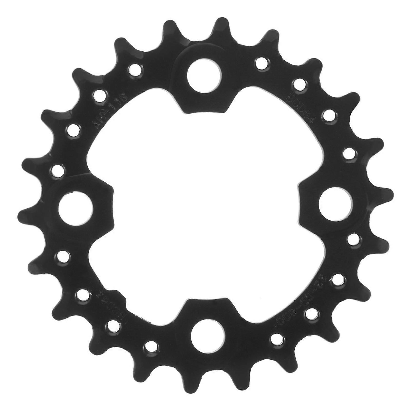 Bicycle Chainring Cycling Chainring Circular Shape Black 9.20X9.20X0.10CM 1Set
