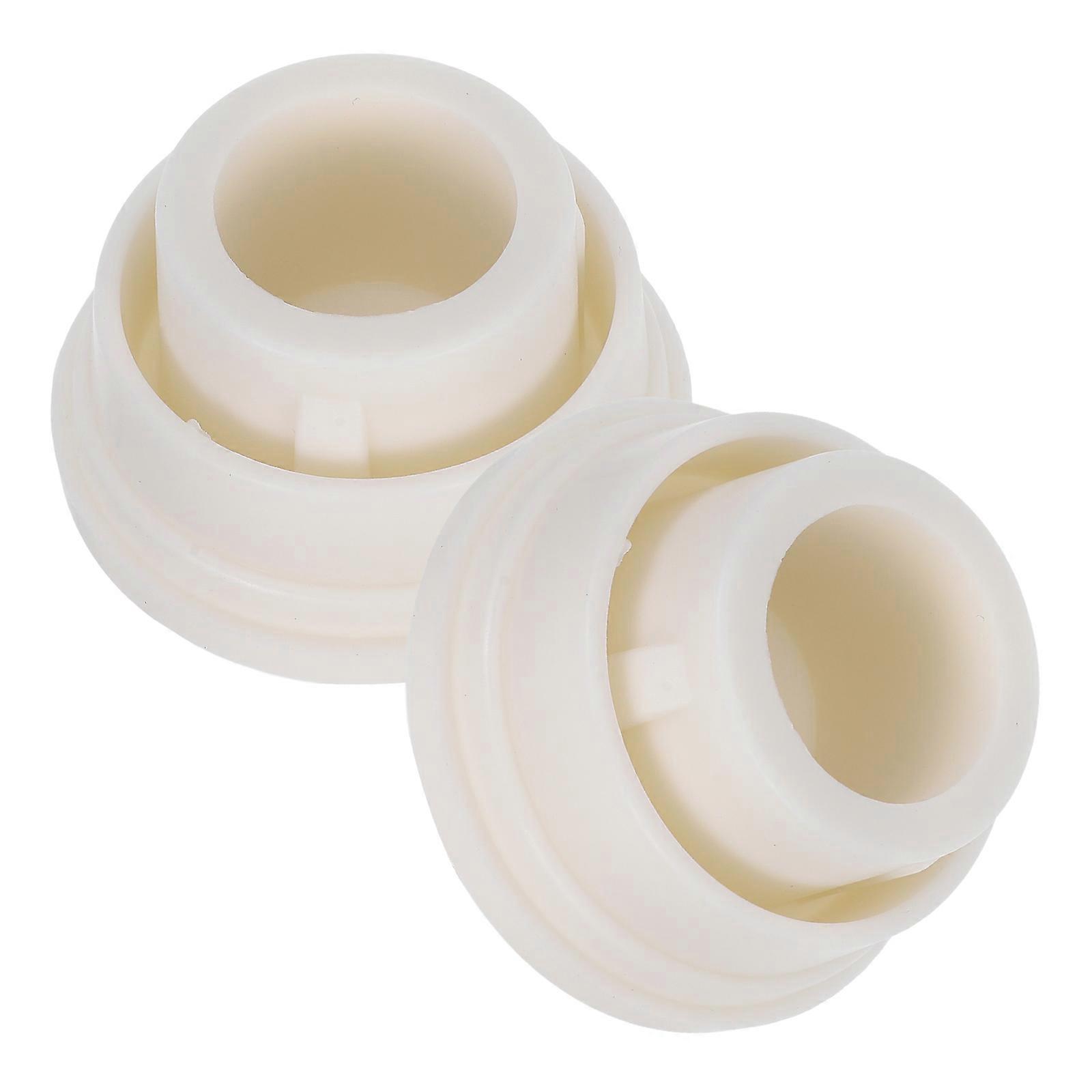 Ladder Caps Pool Ladder Plug Safety Protection Prevent Water Leakage Modern Design Pool Ladder Parts 2Pcs
