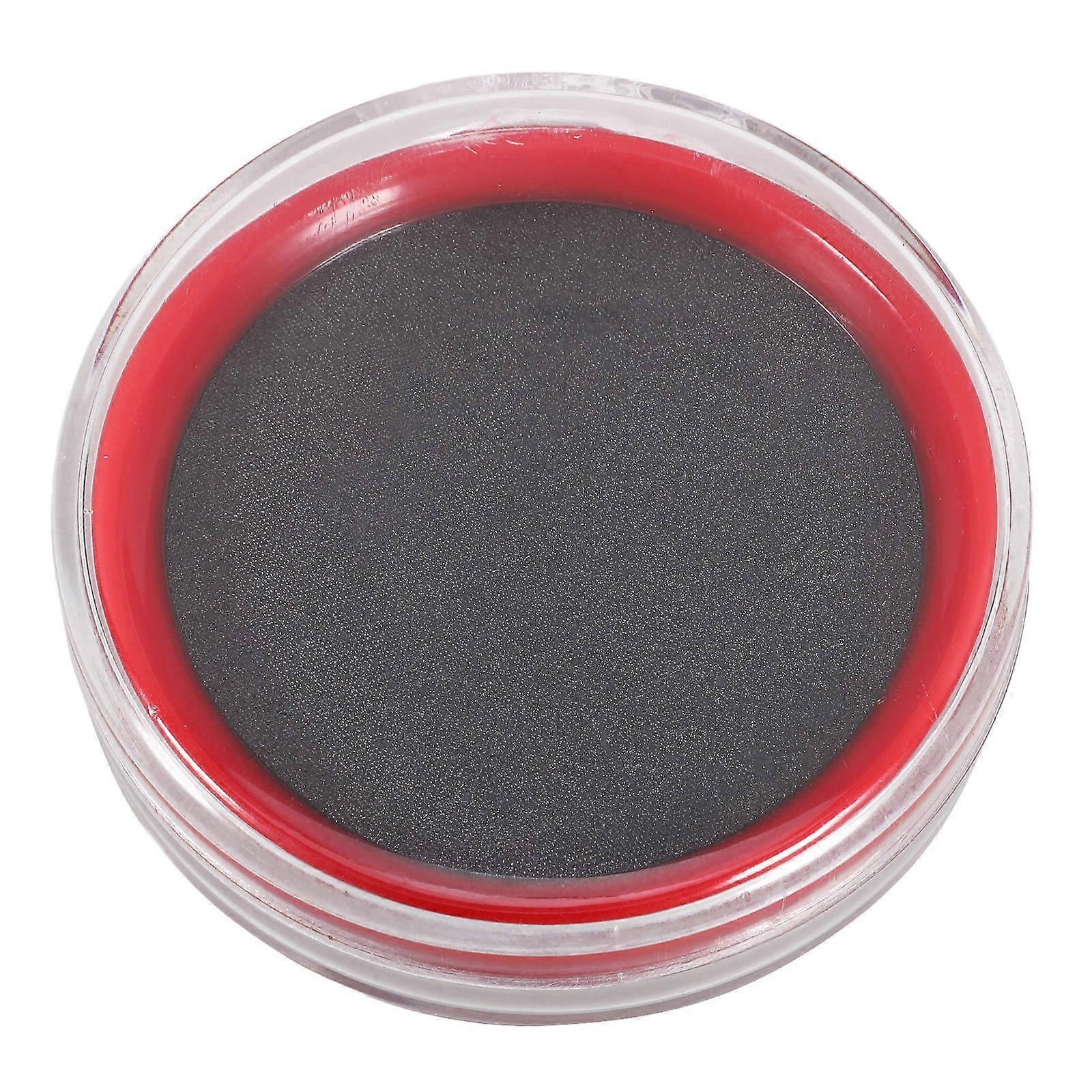 It sounds like you're looking for a product description or information about a **small round oil based ink pad** suitable for office and financial
