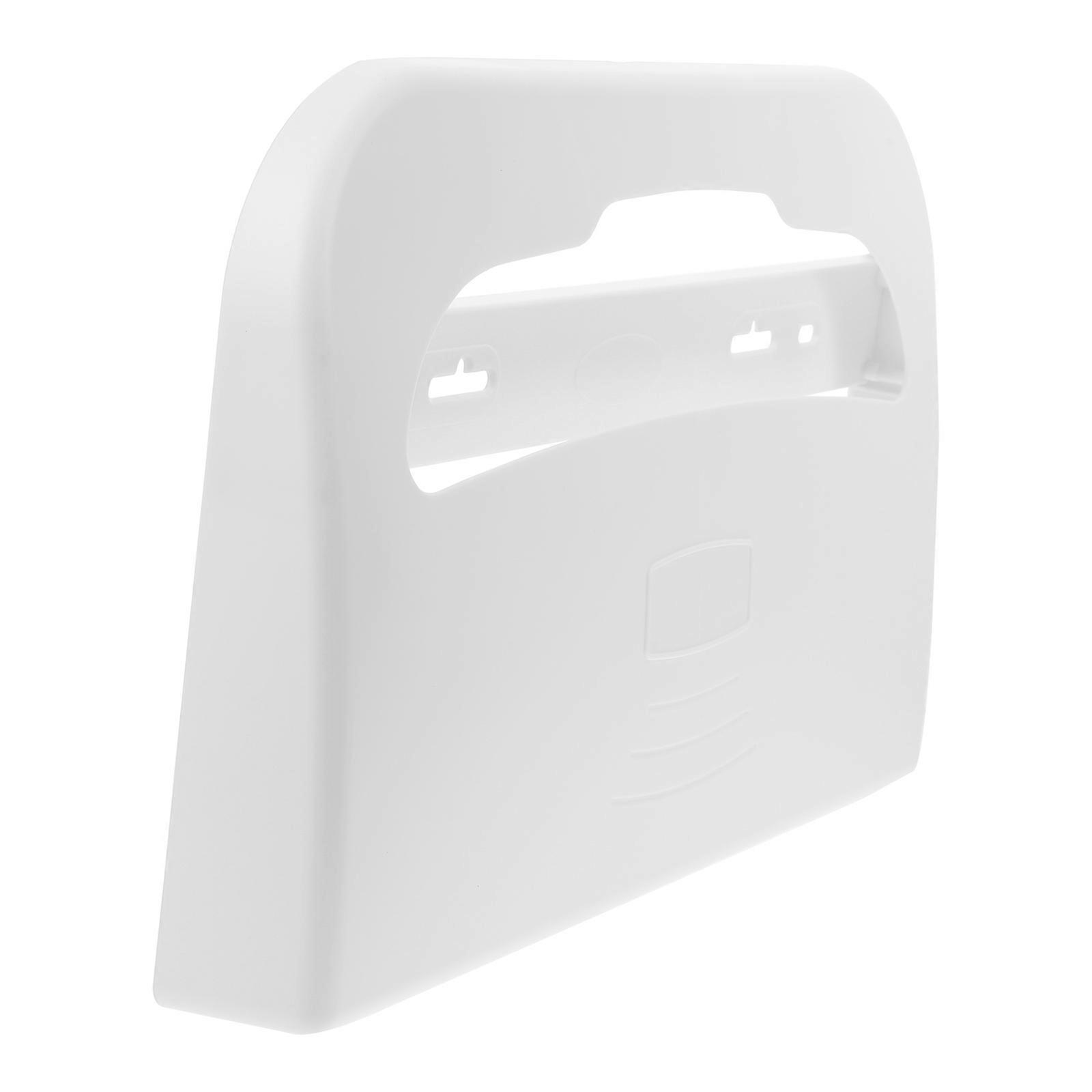 WC-Rollenhalter Wandmontierter WC-Abdeckspender Allgemeine Benutzer Öffentliche Toiletten Weiß 41,00X28,00X6,00CM 1Set