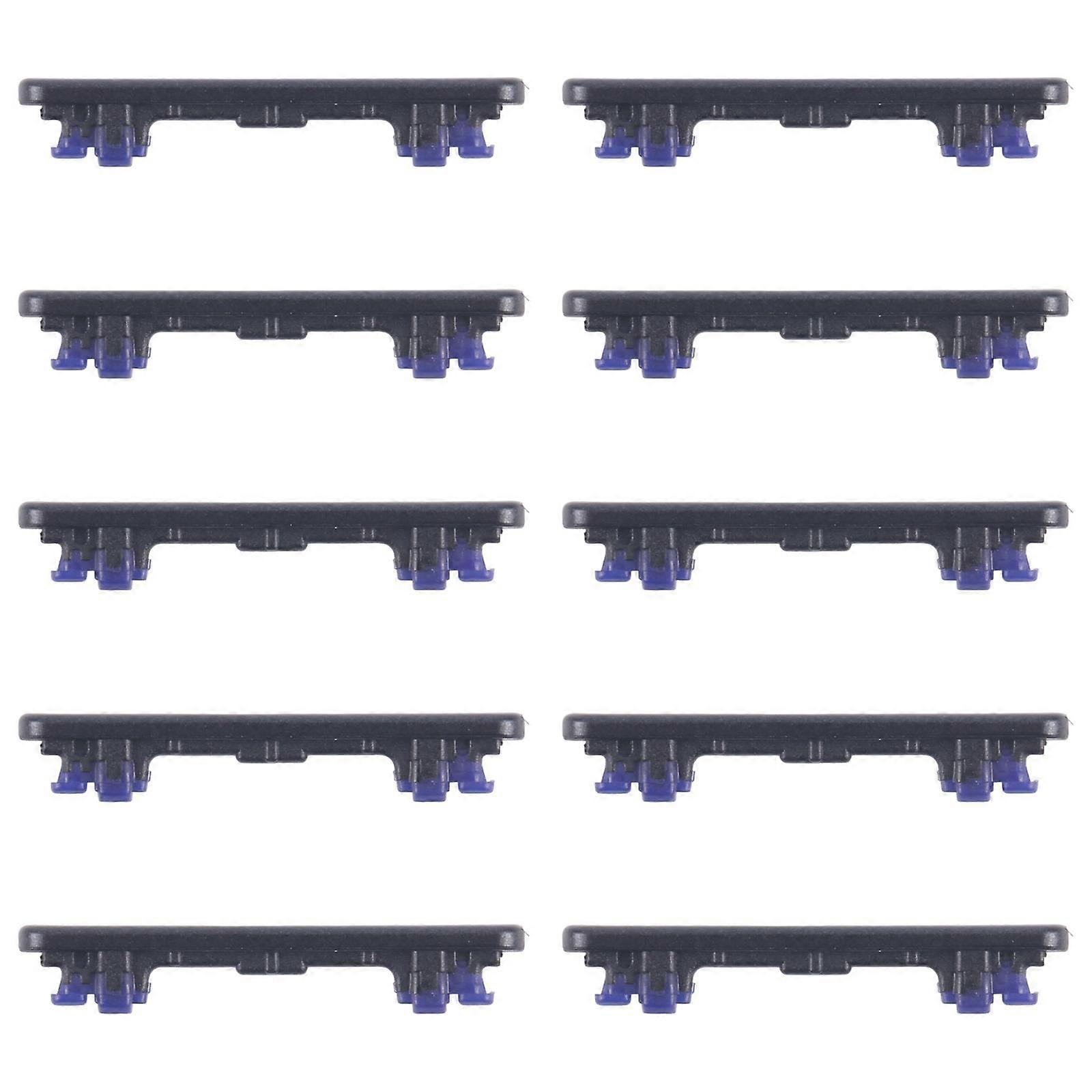 For Samsung Galaxy A16 SM-A165F 10pcs Volume Control Button (Black)