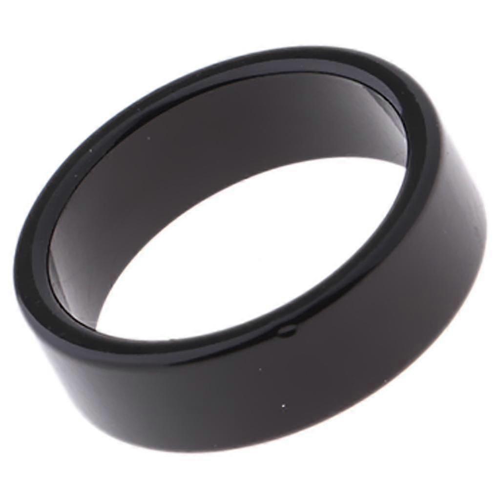 Black Magnetic Magic Ring Magnet Coin Magic Tricks Finger Decor 19mm