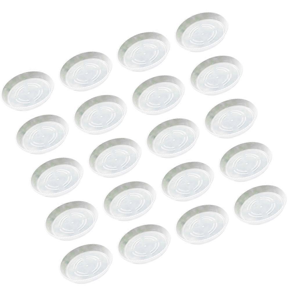 Flower Pot Water Tray For Gardening Maintain Moisture Levels 20Set