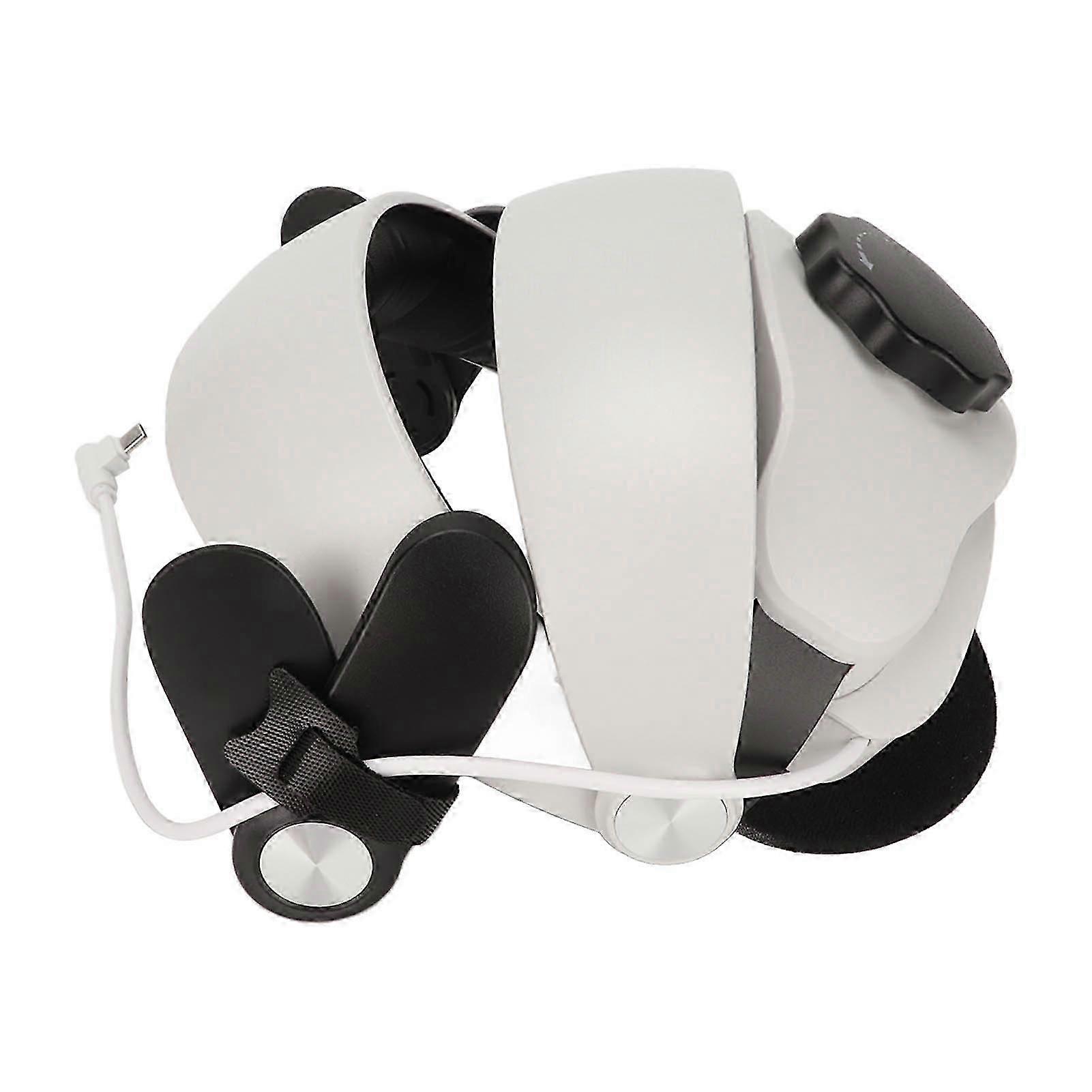 VR Head Strap Removable Adjustable Sponge and ABS VR Headband for Oculus Quest 2 Entertainment MQ2 Battery Type 2025