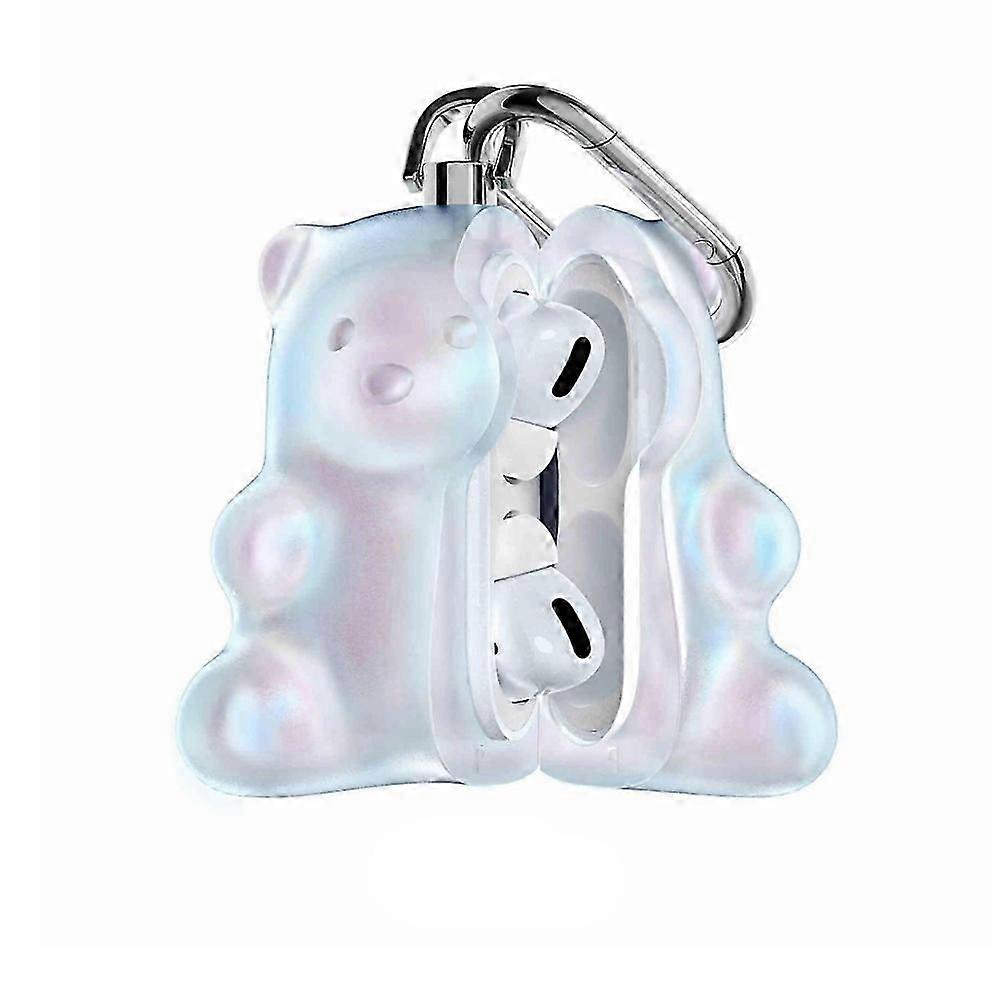 Cute Gummy Bear Headphone Case Protective Cover for 4/3/Pro/Pro2 Fun Bear Design Accessory