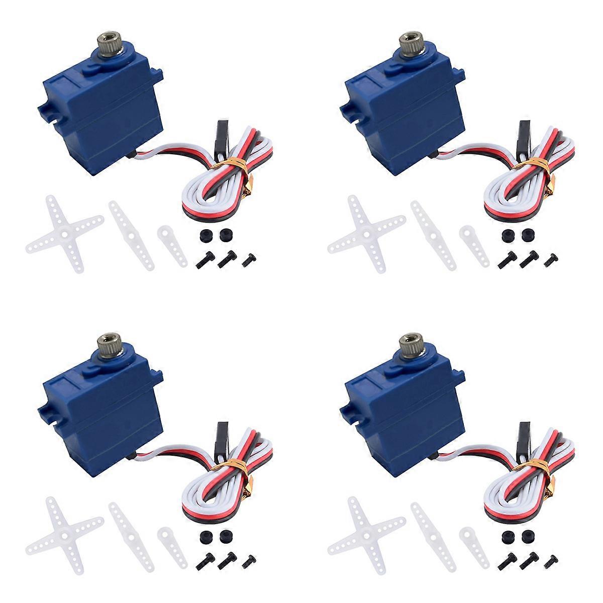 4X TRX4M Wasserdichtes Metallgetriebe Servo 2065 2065T 2065R 2065A für TRX4M LaTrax 1/18 RC Auto Upgrade Par