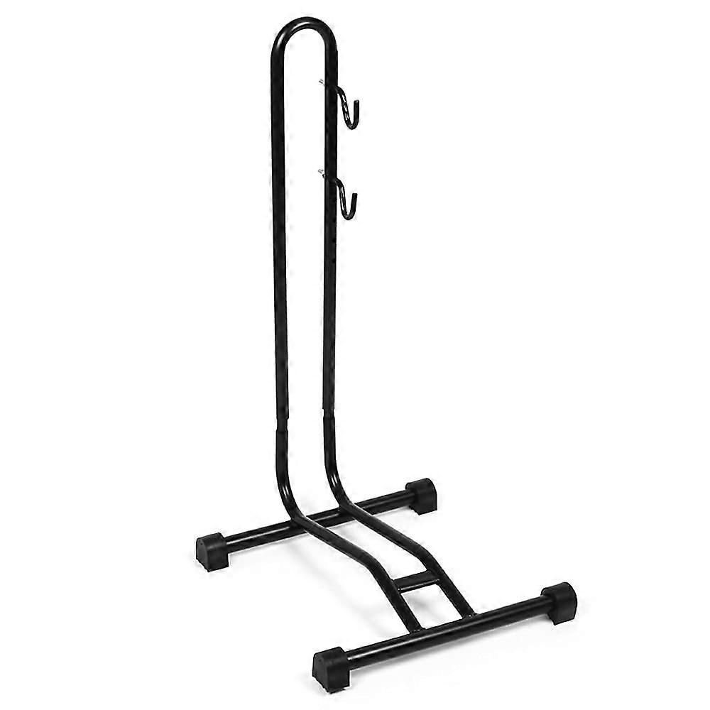 Steel bicycle parking stand, 40 x 38 x 15 cm, 1.3 kg, with adjustable modes 1/2/3 for secure storage.