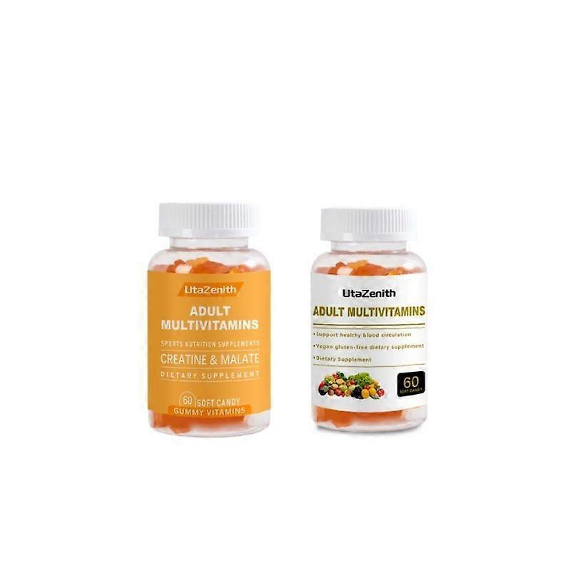 Multiple vitamin gummies, dietary supplements, containing vitamin C, combination pack