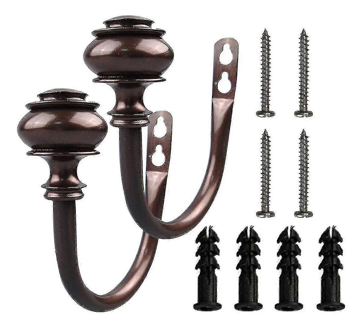 Curtain Accessories U-shaped Hook Rope Buckle Modern Minimalist Cross-border Manufacturers In Stock Iron Baking Lacquer Fabric Curtain Rope