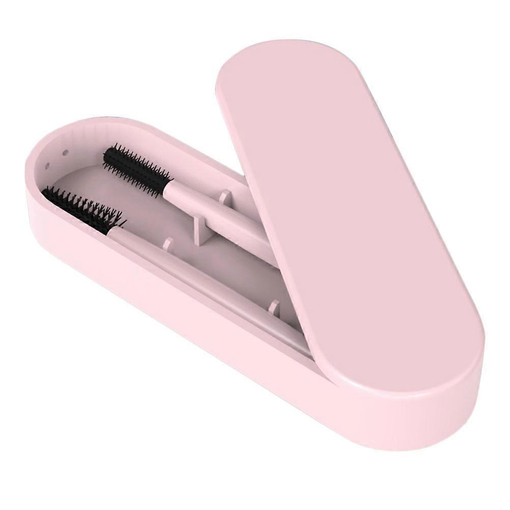 1 Set Pink Silicone Eyebrow Eyelash Combs Practical for Daily Use
