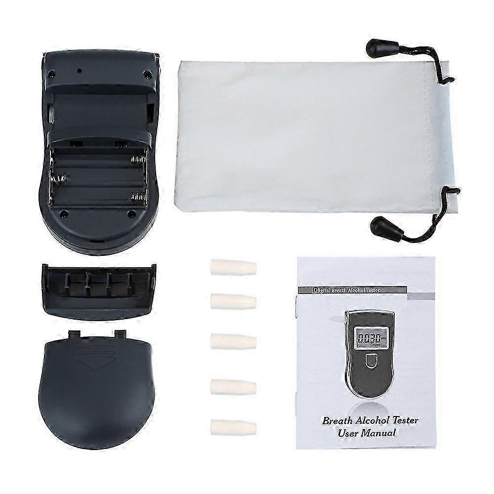 Digital Alcohol Tester Breathalyzer Analyzer Alcohol Breathalyser Detector LCD Alcohol Sensor Alcohol Meter Suitable for Various Brands with