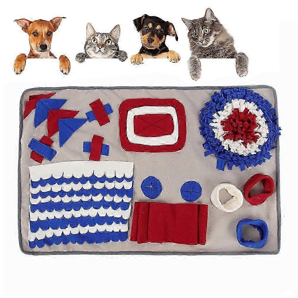 Washable Durable Dog Training Sniffing Pad Slow Feeding Activity Play Mat