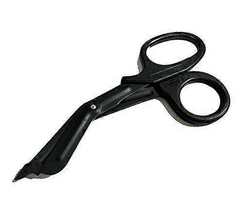 7.5 Inch Black Tactical Trauma Shears Paramedic Scissors For EMS Professionals