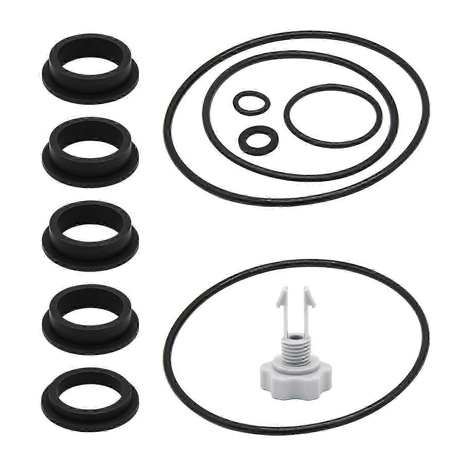 Sand Filter Pump Replacement Parts for Intex Pool Accessories for Intex Pool, 25013 Seals Sand Filter Pumps Replacement Parts Set of 12, 1 Air Release