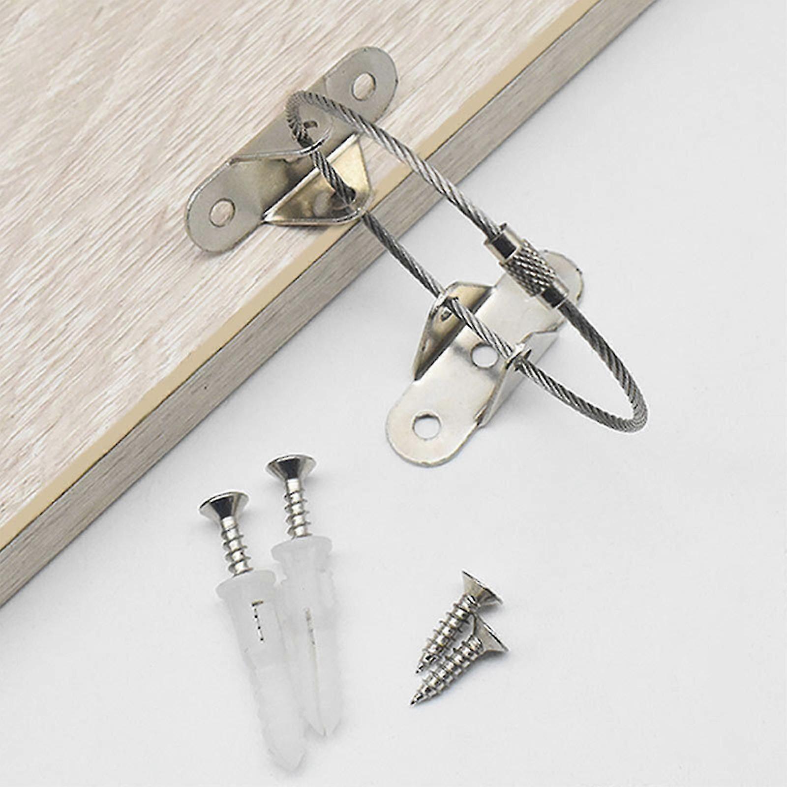 3stk møbelankre til babysikring, møbelankre, vægankre til møbler forhindrer fald anti tip jordskælvsstropper til barn baby sikker