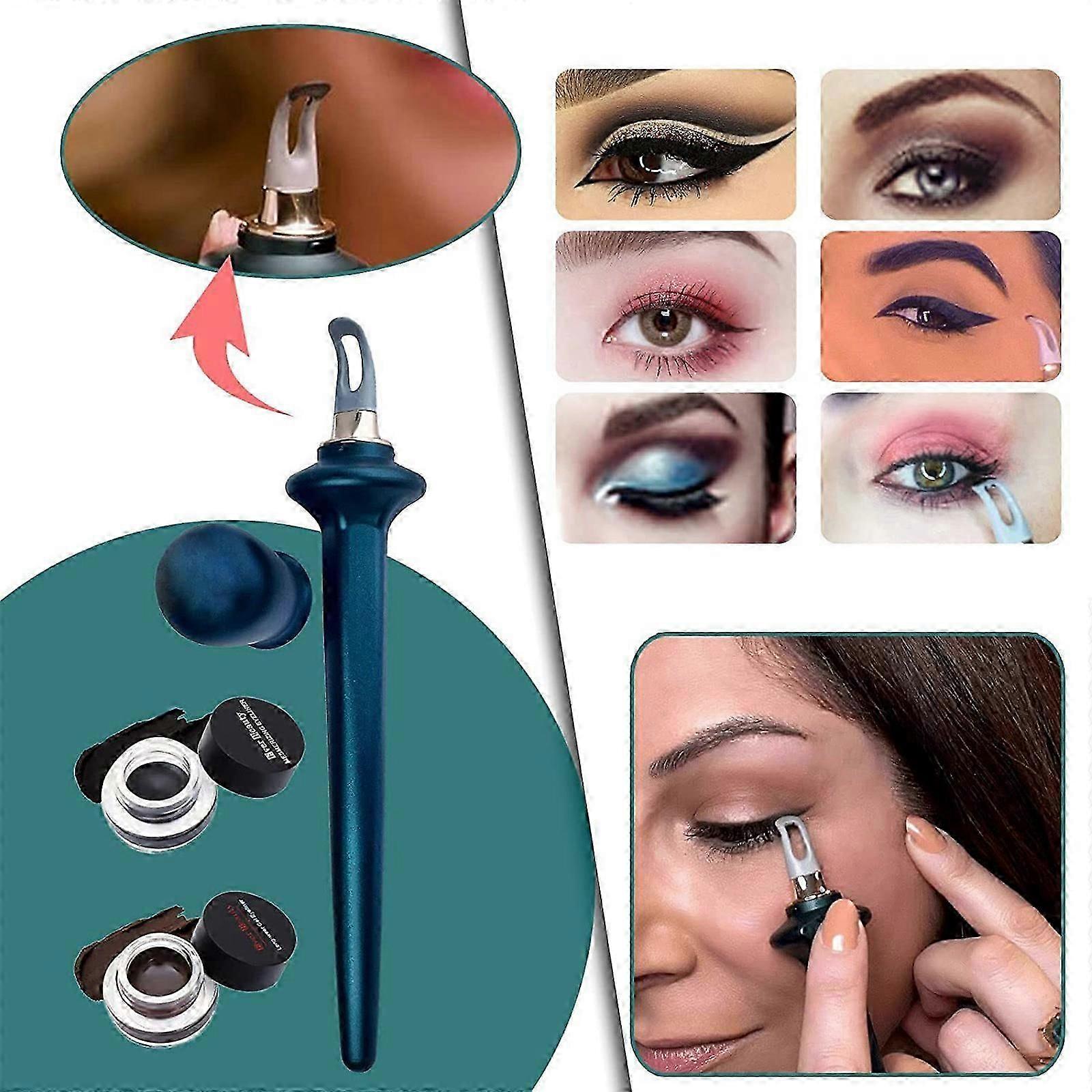 Outil d’eye-liner sans faille, crayon à sourcils, eye-liner antidérapant simple