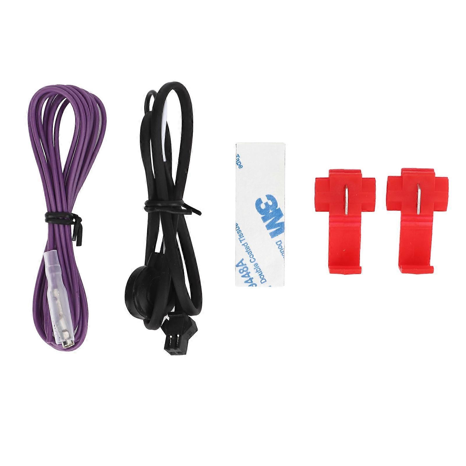 Motorcycle Tachometer DC 12V Ultra Thin LCD Waterproof Backlight for Modification Red