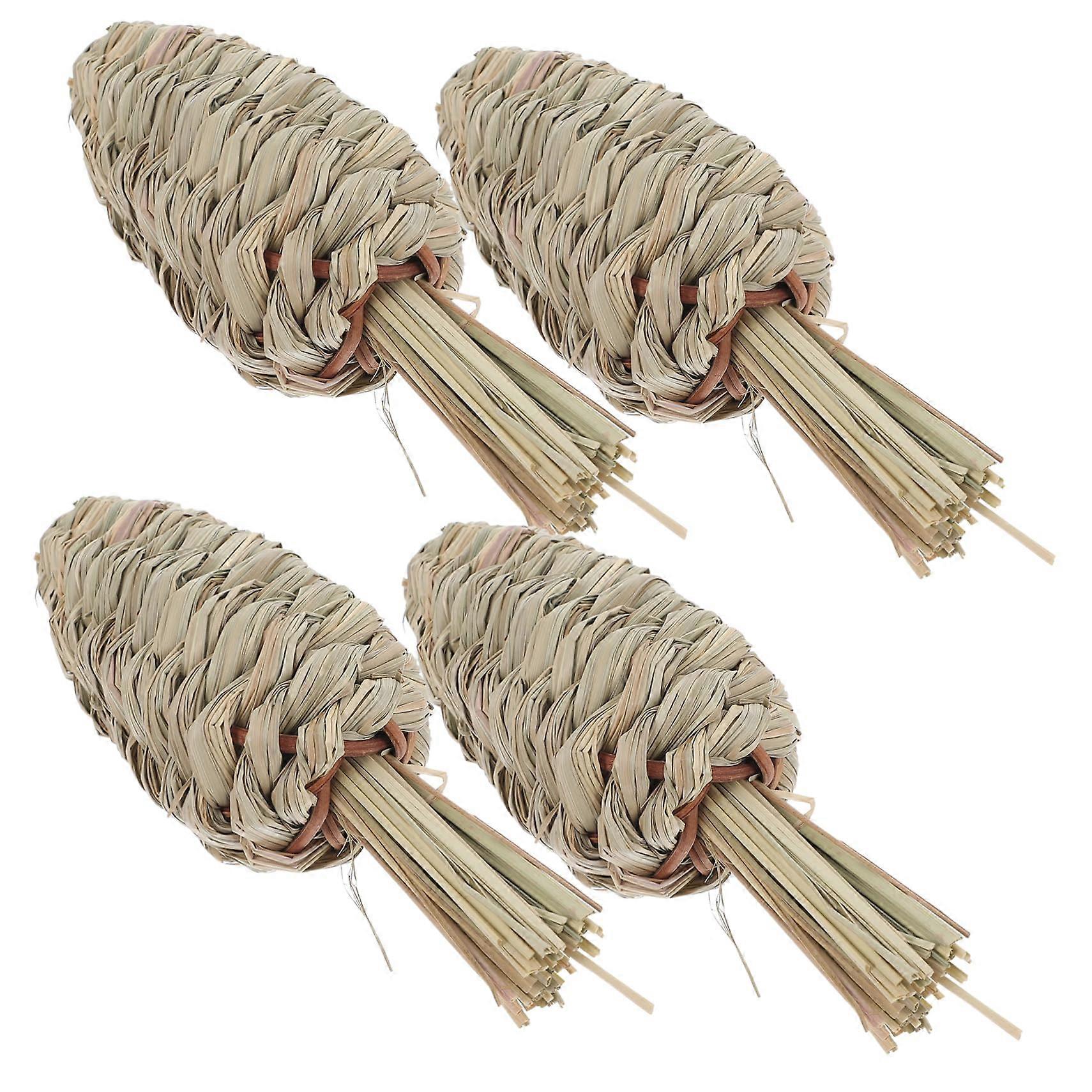 Pet Molar Toy Pack of 4 for Rabbits, Guinea Pigs, Hamsters, and Chinchillas - Chew Toys for Dental Health